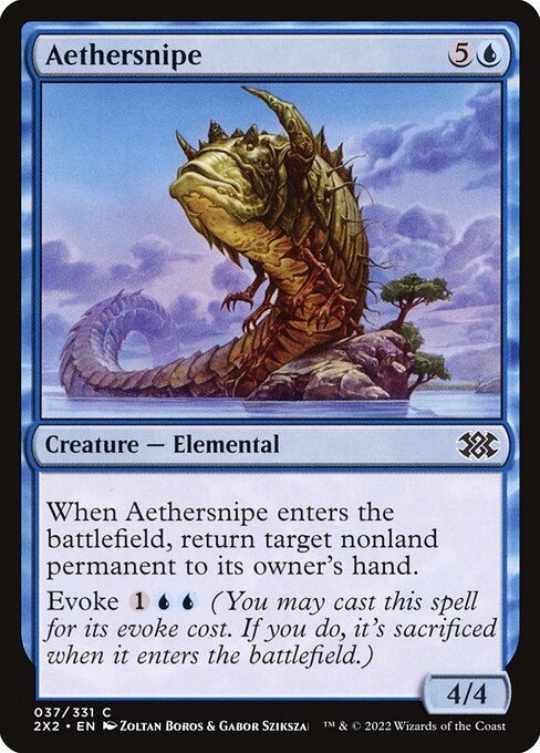 Aethersnipe (37) [Double Masters 2022]