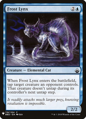 Frost Lynx (BBD-118) [The List]
