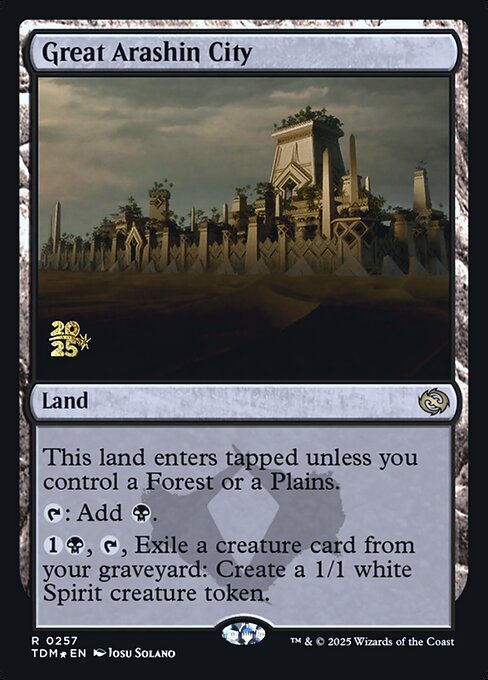 Great Arashin City (257s) [Tarkir: Dragonstorm Promos]