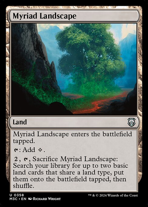 Myriad Landscape (358) [Modern Horizons 3 Commander]