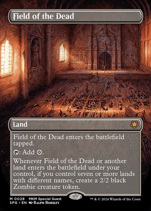 Field of the Dead (28) [Special Guests] [Borderless]