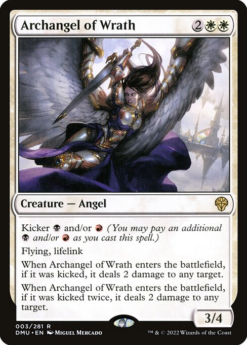 Archangel of Wrath (3) [Dominaria United]