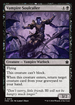 Vampire Soulcaller (75) [Foundations]
