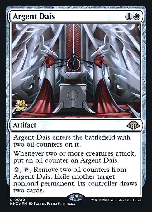 Argent Dais (20s) [Modern Horizons 3 Promos]