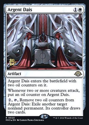 Argent Dais (20s) [Modern Horizons 3 Promos]