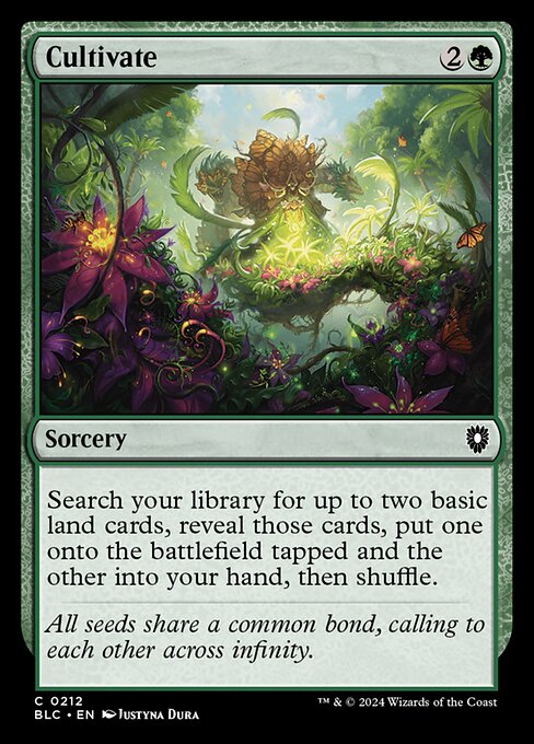 Cultivate (212) [Bloomburrow Commander]