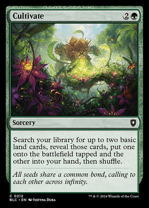 Cultivate (212) [Bloomburrow Commander]