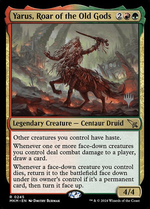 Yarus, Roar of the Old Gods (245p) [Murders at Karlov Manor Promos]