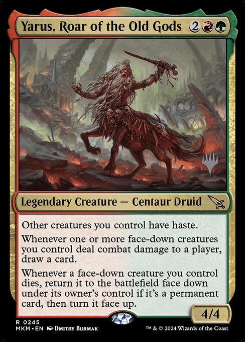 Yarus, Roar of the Old Gods (245p) [Murders at Karlov Manor Promos]