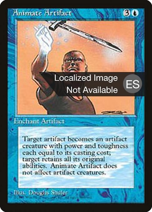Animate Artifact (60) [Fourth Edition Foreign Black Border]