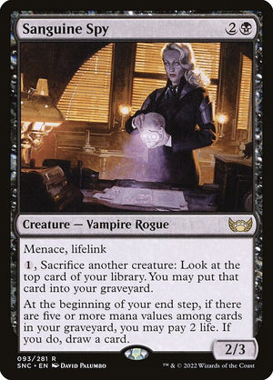 Sanguine Spy (93) [Streets of New Capenna]