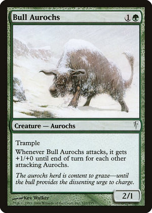 Bull Aurochs (107) [Coldsnap]