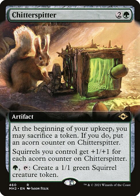 Chitterspitter (460) [Modern Horizons 2] [Extended Art]