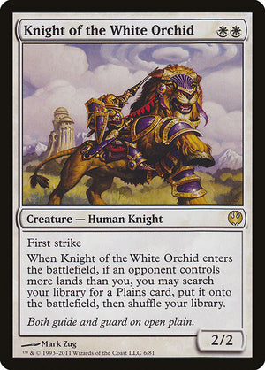 Knight of the White Orchid (6) [Duel Decks: Knights vs. Dragons]