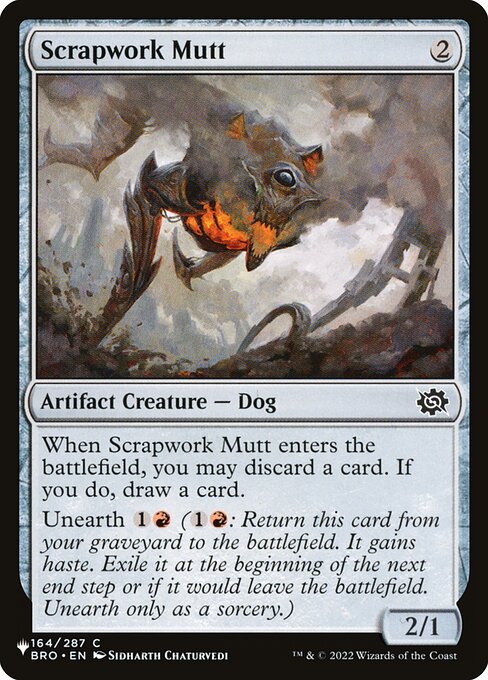 Scrapwork Mutt (BRO-164) [The List]