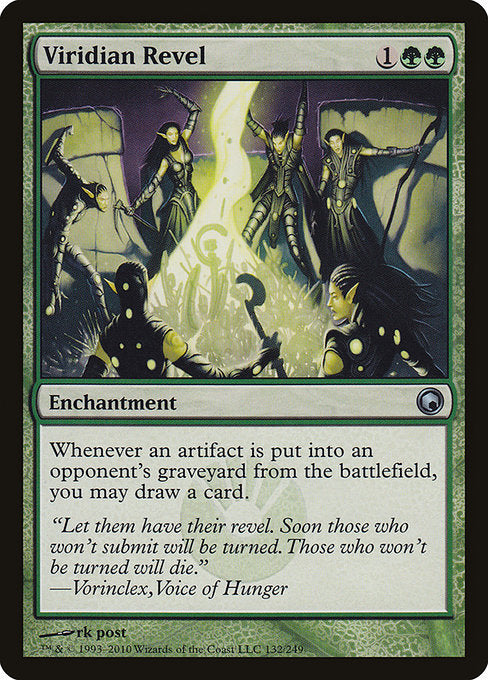 Viridian Revel (132) [Scars of Mirrodin]