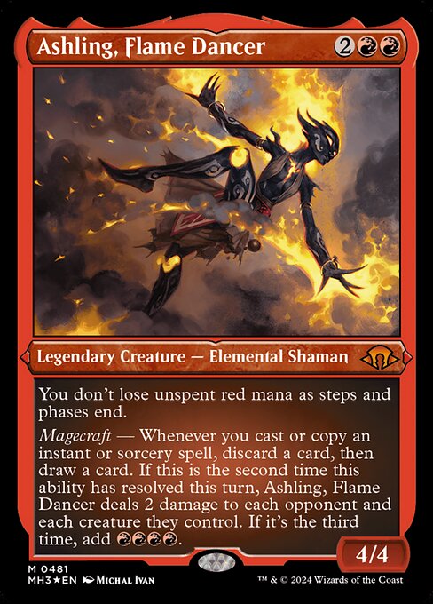 Ashling, Flame Dancer (481) [Modern Horizons 3]