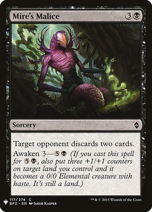 Mire's Malice (BFZ-117) [The List]