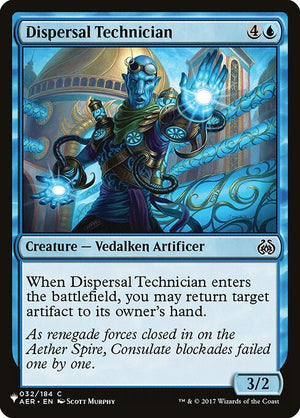 Dispersal Technician (AER-32) [The List]