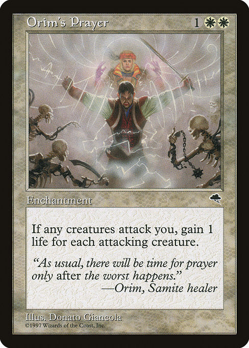 Orim's Prayer (32) [Tempest]