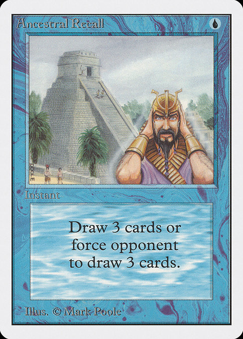 Ancestral Recall (48) [Unlimited Edition]