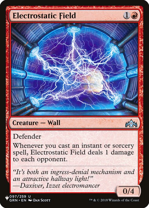 Electrostatic Field (GRN-97) [The List]