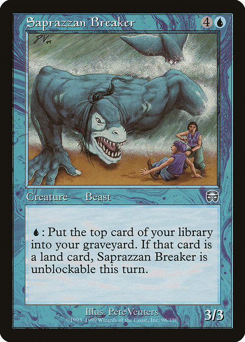 Saprazzan Breaker (98) [Mercadian Masques]