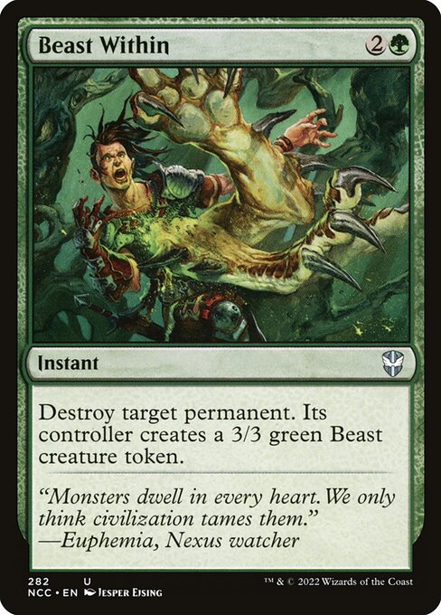 Beast Within (282) [New Capenna Commander]