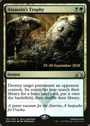 Assassin's Trophy (152s) [Guilds of Ravnica Promos]