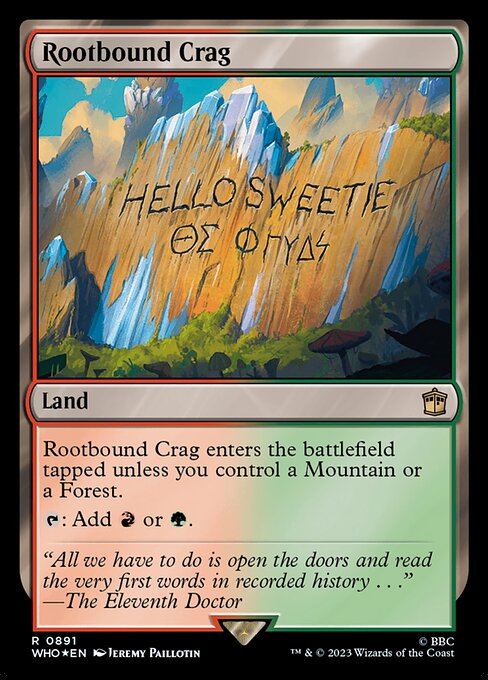 Rootbound Crag (891) [Doctor Who]