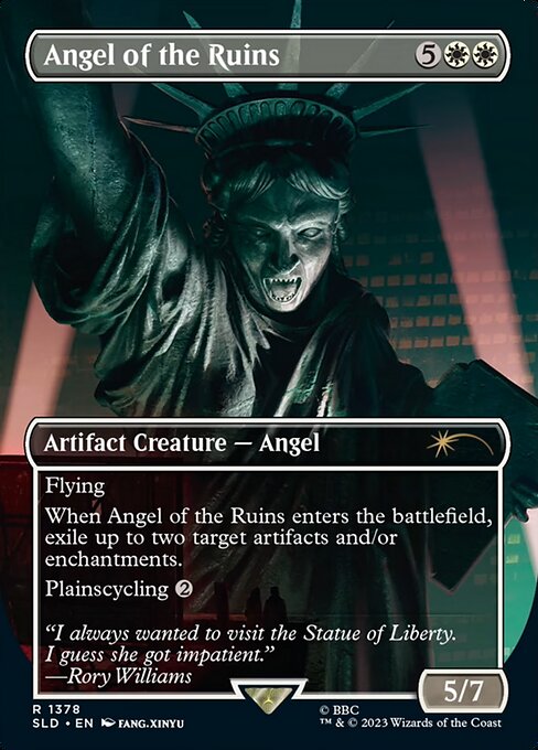 Angel of the Ruins (1378) [Secret Lair Drop] [Showcase]