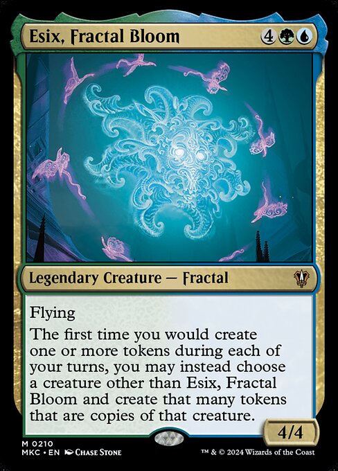 Esix, Fractal Bloom (210) [Murders at Karlov Manor Commander]