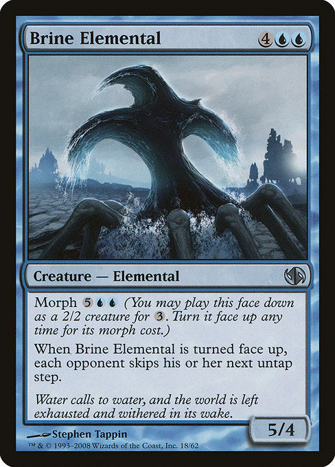 Brine Elemental (18) [Duel Decks: Jace vs. Chandra]