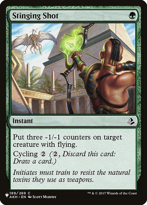 Stinging Shot (AKH-189) [The List]