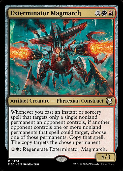 Exterminator Magmarch (124) [Modern Horizons 3 Commander]