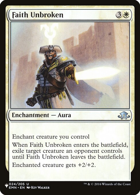 Faith Unbroken (EMN-24) [The List]