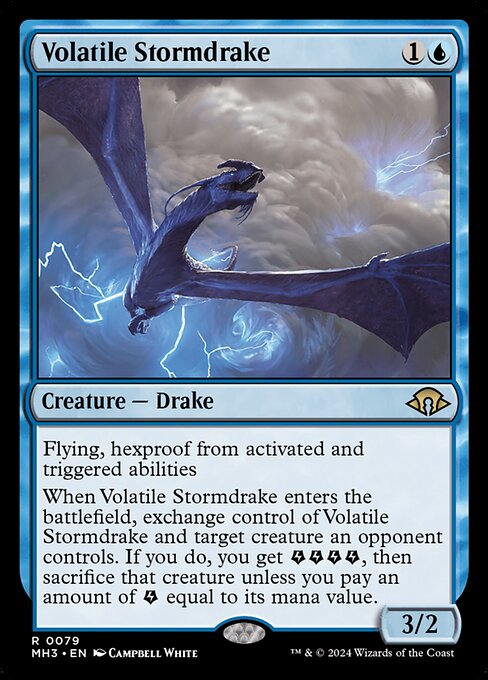 Volatile Stormdrake (79) [Modern Horizons 3]