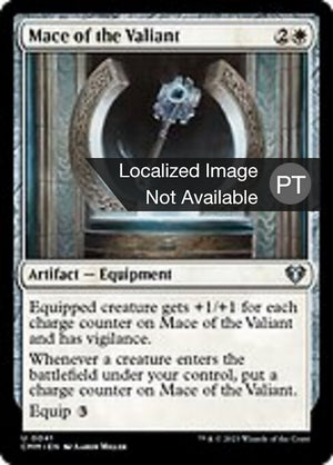 Mace of the Valiant (41) [Commander Masters]