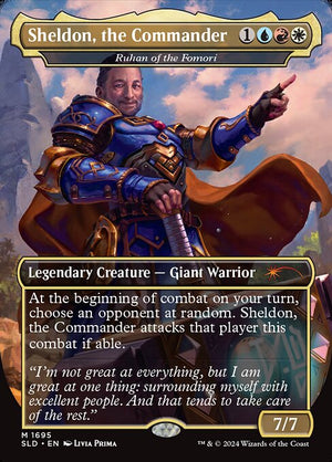 Ruhan of the Fomori (1695) [Secret Lair Drop] [Borderless]