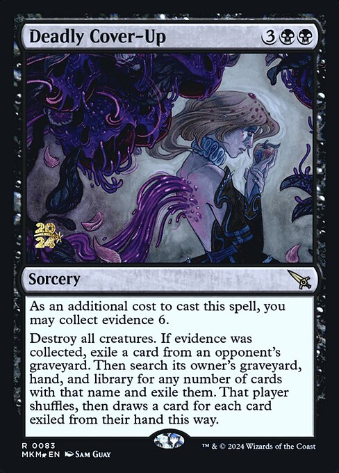 Deadly Cover-Up (83s) [Murders at Karlov Manor Promos]