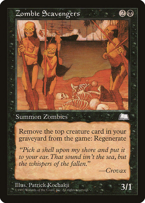 Zombie Scavengers (87) [Weatherlight]