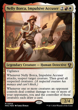 Nelly Borca, Impulsive Accuser (4) [Murders at Karlov Manor Commander]