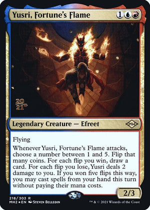 Yusri, Fortune's Flame (218s) [Modern Horizons 2 Promos]