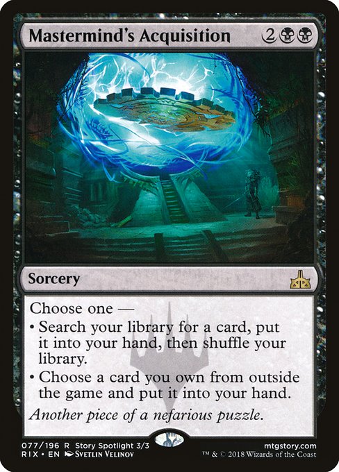 Mastermind's Acquisition (77) [Rivals of Ixalan]
