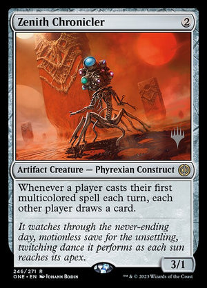 Zenith Chronicler (246p) [Phyrexia: All Will Be One Promos]