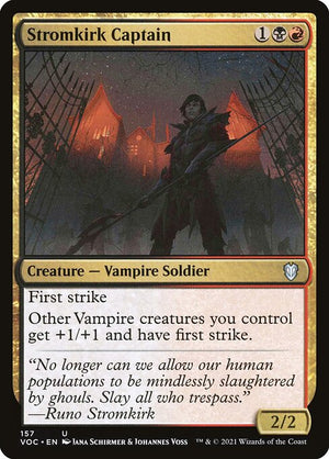 Stromkirk Captain (157) [Crimson Vow Commander]