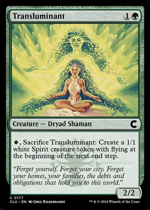 Transluminant (177) [Ravnica: Clue Edition]