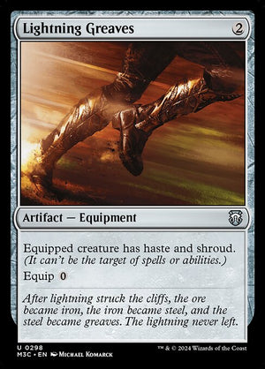 Lightning Greaves (298) [Modern Horizons 3 Commander]