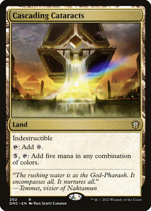 Cascading Cataracts (202) [Dominaria United Commander]