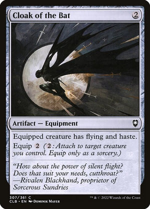 Cloak of the Bat (307) [Commander Legends: Battle for Baldur's Gate]